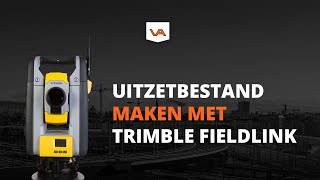 Een uitzetbestand maken met Trimble FieldLink  Visser Assen [upl. by Nohtanhoj632]