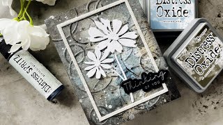 Mixed Media Card Making With Distress Products [upl. by Hpsoj]