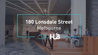 Office Hub Tour  Regus 180 Lonsdale Street Melbourne VIC Australia [upl. by Draneb]