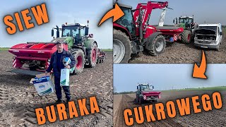 VLOG Siew buraka cukrowego Fendt 828 Vario Unia Kverneland Unicorn  Buraki 2024 [upl. by Notna]