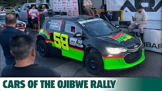 The Cars Of The 2023 Ojibwe Forests Rally [upl. by Kir551]