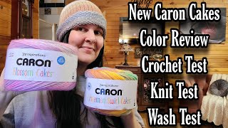 NEW Caron Cake Review Part 1  Caron BLOSSOM CAKES [upl. by Anair785]