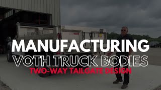 Manufacturing Voth Truck Bodies  Unibody Tailgate [upl. by Emoryt508]