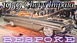 BESPOKE  1959 Chevy Impala  Introduced in an exclusive Gas n Go with SNOW [upl. by Nada]