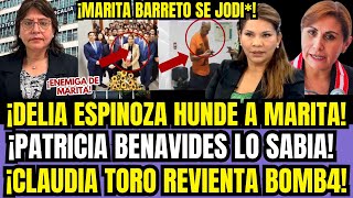 SE FILTRÓ TODO MARITA BARRETO FUE TRAICIONADA POR DELIA ESPINOZA PATRICIA BENAVIDES LO SABÍA TODO [upl. by Sedruol]