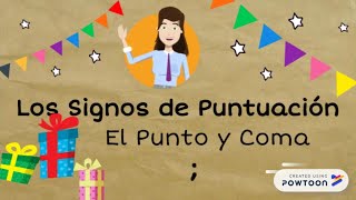 EL PUNTO y LA COMA  ¿Cuál es la diferencia  Recopilación  Signos de puntuación  Lengua [upl. by Lovett]