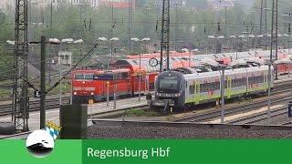 Bayerns Bahnverkehr  Regensburg Hbf [upl. by Suoirrad]