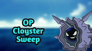 Pokemon Brick Bronze Op Cloyster Sweep [upl. by Begga99]