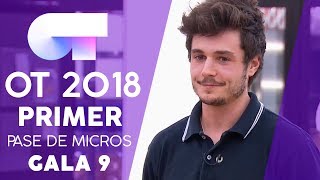 quotUNA LLUNA A L’AIGUAquot  MIKI  PRIMER PASE DE MICROS GALA 9  OT 2018 [upl. by Rinaldo871]