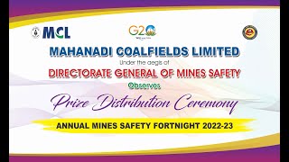 Prize Distribution Ceremony of Annual Mines Safety Fortnight 202223 in MCL [upl. by Lekym440]