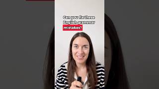 English grammar can you fix these mistakes [upl. by Shu]