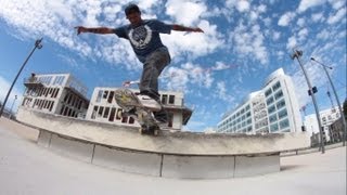 Demo Bud Skateshop Marseille with Bastien Salabanzi Fred Ploix [upl. by Riatsila]