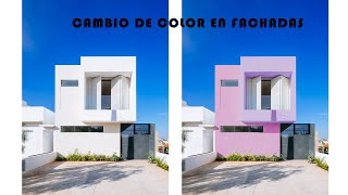 Cambia Colores de Fachada Facil  Photoshop 1 [upl. by Llenna179]