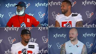 Lovie Smith  players speak after Day 2 of Training Camp  Houston Texans [upl. by Eninotna]