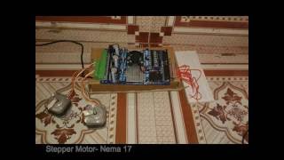 TB6560 3 Axis Stepper Motor Drive Testing [upl. by Landan562]