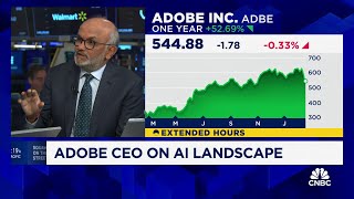 Adobe CEO Shantanu Narayen on new AI tools For us its about driving responsible innovation [upl. by Daniels]