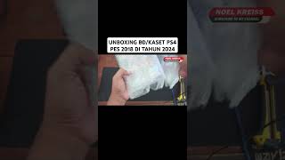 UNBOXING BDKASET PS4 PES 2018 DI TAHUN 2024 [upl. by Oliy]