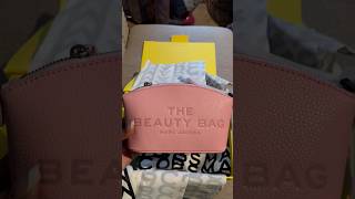 ✨Marc Jacobs “The Beauty Bag” Unboxing✨marcjacobs beautybag pink unboxing [upl. by Cazzie382]