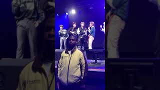 ateez wooyoung singing thinking out loud london 03042019 [upl. by Stockmon]