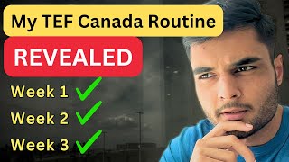 Best routine ever for French beginners for TEF Canada [upl. by Ellenig]