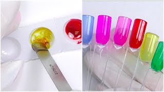 Jelly Nails DIY  5 ways to Create Glass Gels [upl. by Africah962]