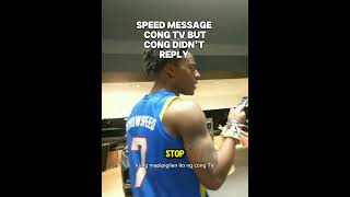 Cong tv didnt reply to speed message to ishowspeed [upl. by Apfel386]