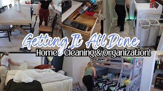 Getting It All Done  Extreme Clean with Me  Deep Clean  Laundry Room Cleaning  Home Organization [upl. by Saleme38]