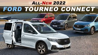 AllNew 2022 Ford Tourneo Connect L1 amp L2  Colors Interior Exterior amp Van Driving [upl. by Hoeg]