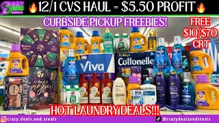 🎉121 CVS HAUL  550 PROFIT 🎉1070 FREEBIES amp LAUNDRY STOCKUP amp VISA CARD DEAL cvsdeals [upl. by Damha]