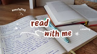 Read and annotate a book with me II 10 Minutes II Relaxing music [upl. by Wolcott]