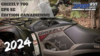 Walkaround  Yamaha Grizzly 700 EPS SE Canadian Edition 2024 [upl. by Ettelloc]