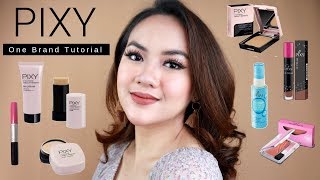 Cobain Full Coverage Base Makeup dari PIXY 4BB  PIXY ONE BRAND MAKEUP TUTORIAL [upl. by Rochella]