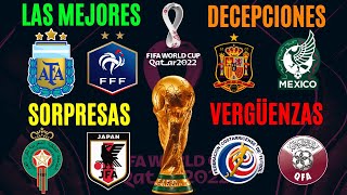 El RANKING FINAL de las 32 selecciones de QATAR 2022 [upl. by Lenrad495]