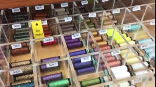 Flosstube 31 How to store your Kreinik thread stash [upl. by Queri]