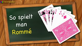 So spielt man Rommé [upl. by Asiral]