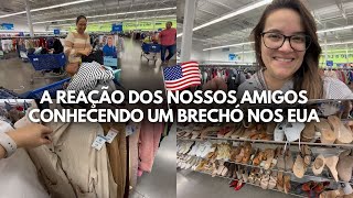 BRECHÓ NOS ESTADOS UNIDOS COM COISAS QUE AS PESSOAS DOAM  MUITA COISA DE MARCA BARATA [upl. by Ardnahsal923]