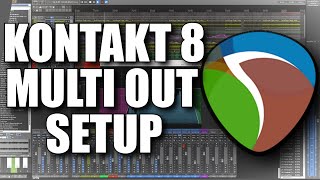 Kontakt 8 Multi Out in Reaper [upl. by Albarran869]