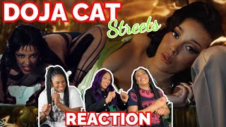 DOJA CAT  Streets Official Music Video REACTION [upl. by Leahcimnaj]