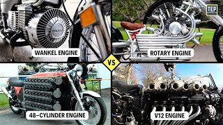 Every Engine in Motorcycles Explained  Wankel Radial Turbine and more Part  2 [upl. by Eceryt]