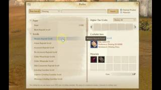 Printing Weapon Armor regrade scrolls changes Archeage 30 news [upl. by Leora]