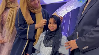 👑Honoring Fatima Masud 7 yrs  Fatima was crowned by her Parents for memorization of Entire Quran🥰 [upl. by Akem]