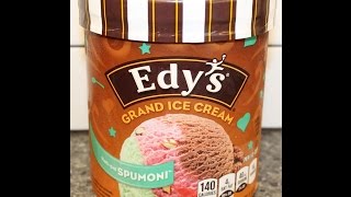 Edys  Dreyers Italioni Spumoni Grand Ice Cream Review [upl. by Darom149]