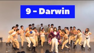 HAMILTON PERFORMANCE TASK  9  DARWIN viral music trending musical performance [upl. by Sender]