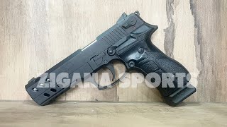 Turkish Made 9mm ZIGANA SPORTS Pistol Review  Tisas [upl. by Neoma815]