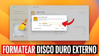 Como FORMATEAR Disco Duro Externo En Mac ✅ Windows amp Mac [upl. by Lemart]