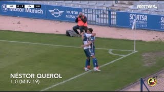 RESUM CE SABADELL 2  1 ATLÉTICO LEVANTE [upl. by Ihcego806]