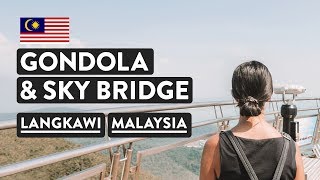 MUST DO ON LANGKAWI ISLAND 🚀Skycab Cable Car amp Skybridge  Malaysia Travel Vlog [upl. by Hernardo]