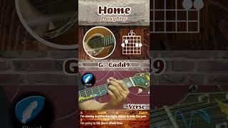 Home  Daughtry  Guitar Chords Tutorial IntroVersePreChorus [upl. by Nwahsel]