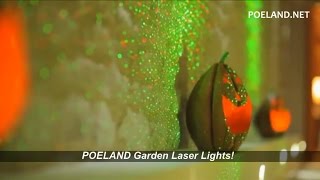 Poeland Firefly Christmas Laser Lights [upl. by Halueb]