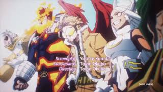 My Hero Academia Season 6 Ending  US Toonami Edit [upl. by Hinze]